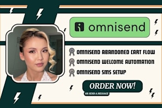 omnisend email automation omnisend abandoned cart flow