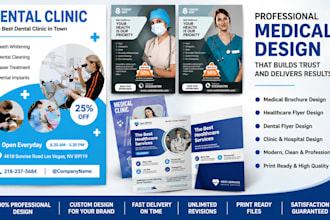 design medical brochure flyer healthcare flyer design dental flyer design clinic