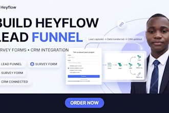build heyflow funnel survey form heyflow quiz funnel and generate business lead