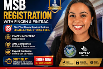 do US fincen and canada fintrac msb license registration