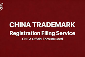 register your trademark in china official fees included