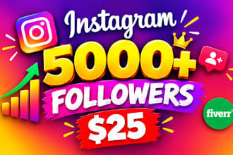 grow 5000 instagram followers instant