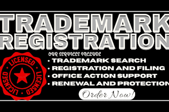 perform trademark search, trademark registration, file trademark attorney brand