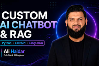 build a custom ai chatbot or rag application with python fastapi