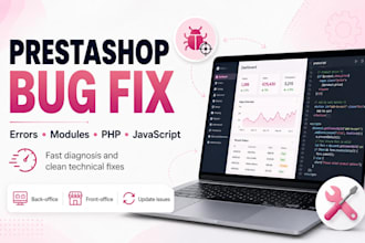 fix prestashop bugs, errors and technical issues