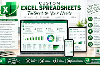 create custom microsoft excel spreadsheets google sheets automation vba formulas
