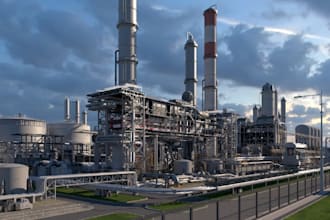 create oil gas, industrial plant design refinery cracking pipeline equipment