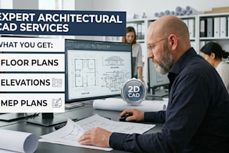 create architectural drawings, house plans, floor plans and permit blueprints