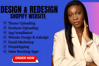 build shopify website redesign shopify website design shopify store design