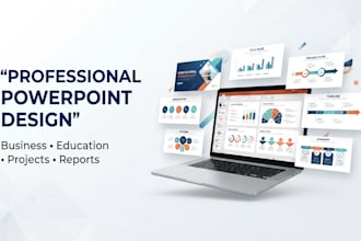 professional powerpoint and canva presentations