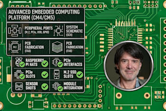 create raspberry pi cm4 cm5 carrier board, hat and schematic pcb
