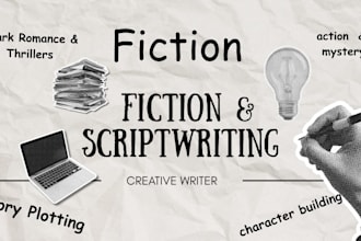 write dramatic fiction stories
