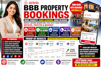 property SEO ranking 50 airbnb marketing , airbnb bookings, airbnb website str