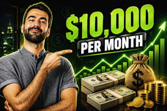design professional finance and crypto market youtube thumbnails