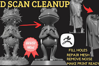edit stl file remodel 3d stl scan cleanup optimize 3d model blender mesh repair