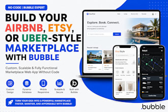 build your airbnb etsy uber style marketplace with bubble