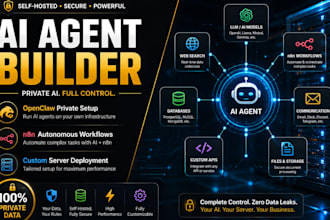 build open claw ai agent and openclaw n8n automation assistant