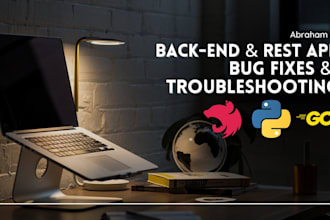fix bugs and troubleshoot your rest api in nestjs golang python