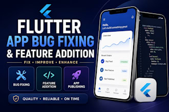 fix IOS and android mobile app bugs and provide maintenance