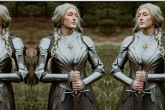 custom cosplay armor creation anime wearable eva foam worbla pepakura game props