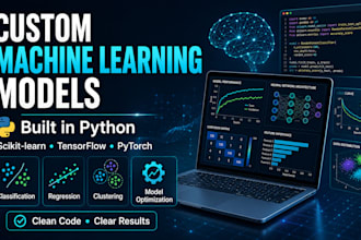 build and train custom machine learning models in python