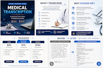 provide expert medical transcription