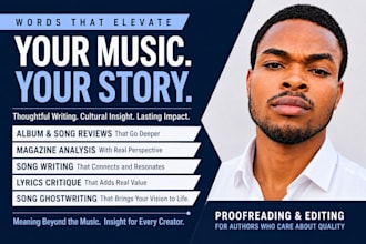 do album music song review, magazine analysis, song ghostwriter lyrics critique