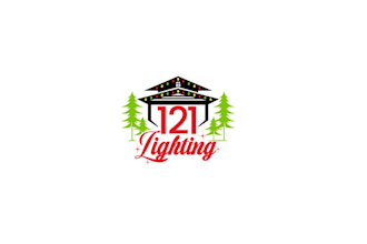 design creative christmas lighting company logo