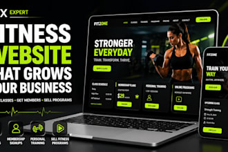 build a wix fitness website with booking membership and programs