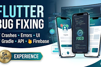 fix flutter app bugs and resolve android build errors