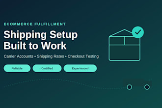 help with your shipping and fulfillment process for ecom
