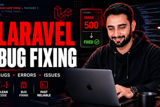 fix PHP laravel bugs, errors and issues