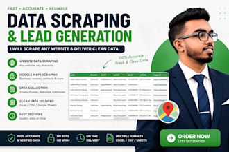 scrape google maps for b2b leads