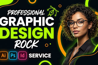 as a professional graphic designer I will work according to the clients needs