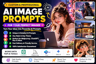 create custom ai image prompts