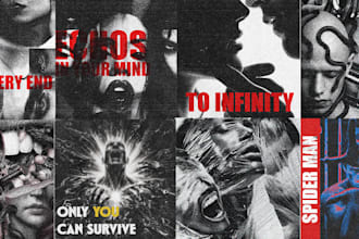 design unique music album cover art