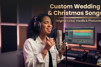 write and compose a custom song for an occasion as your singer female vocalist