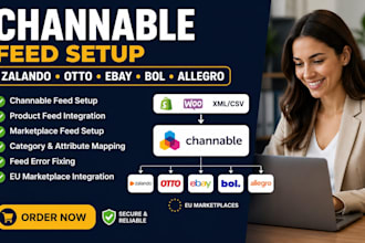 set up channable feeds for zalando otto ebay bol allegro and eu marketplaces