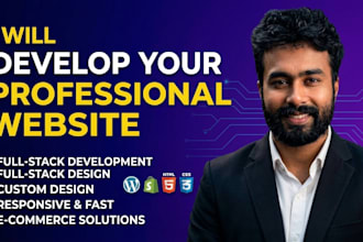 build high converting react js next js website or full stack web development