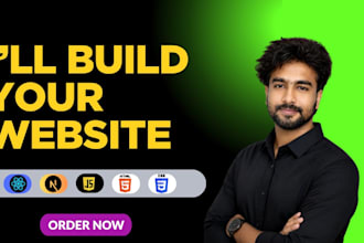 full stack website development as react js next js javascript developer