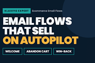 build klaviyo email flows that recover lost revenue