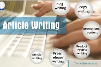 be your expert SEO blog writer and content writer