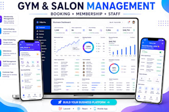 build gym salon booking and membership management platform