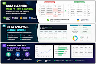 clean and analyze your data using python pandas
