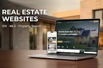 design a real estate website in wordpress for realtors and agencies