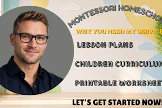 create montessori homeschool curriculum lesson plans worksheets and activities