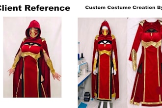 sew custom cosplay costume for any character or event