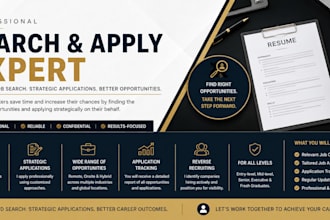search and apply for jobs and find relevant opportunities