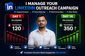 manage your linkedin outreach campaign and follow ups