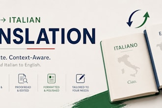 translate from english to italian and italian to english